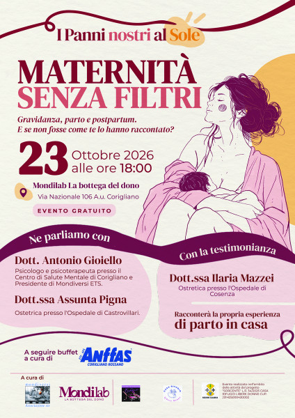 Maternità, senza filtri